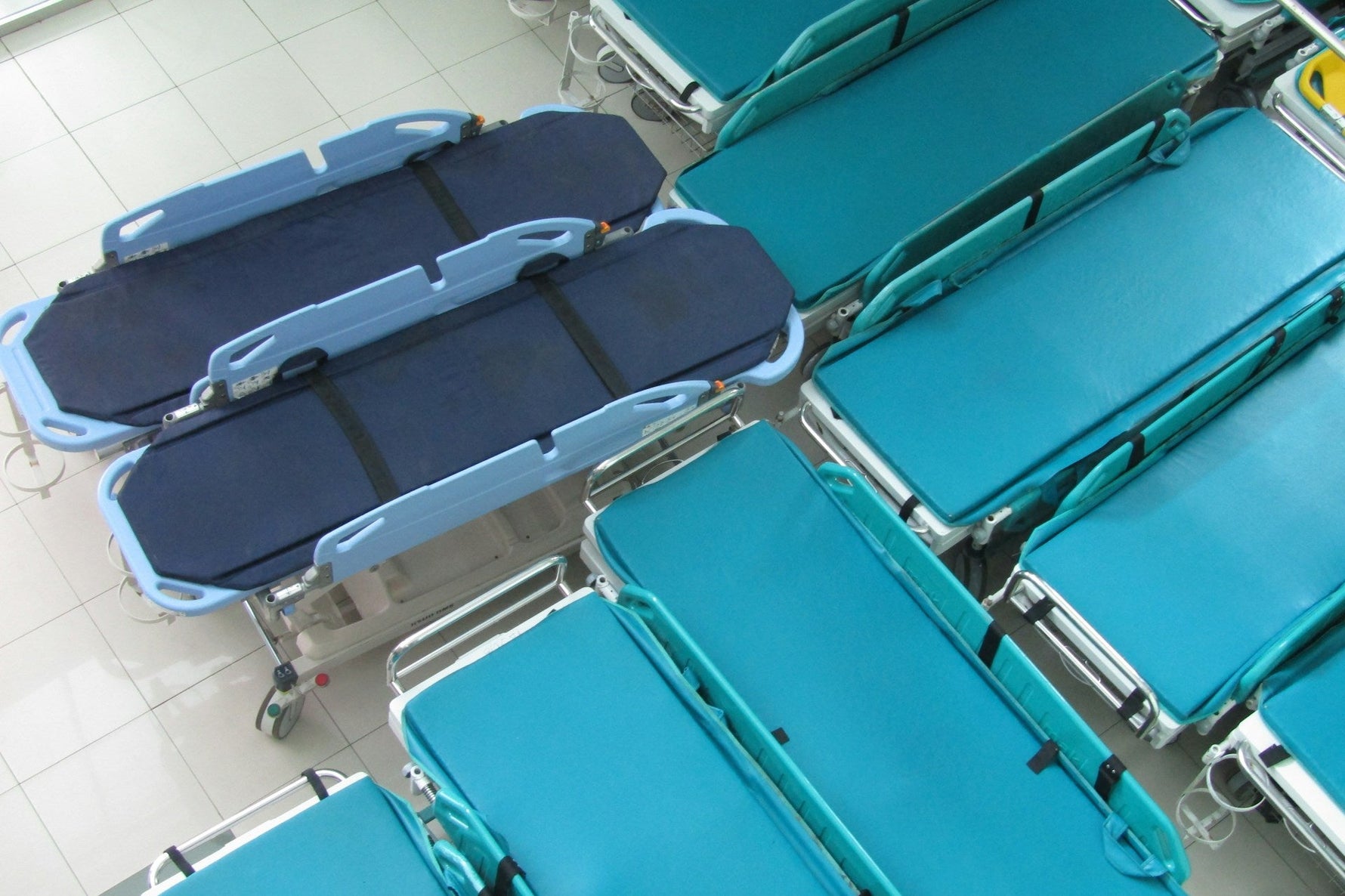 hospital beds