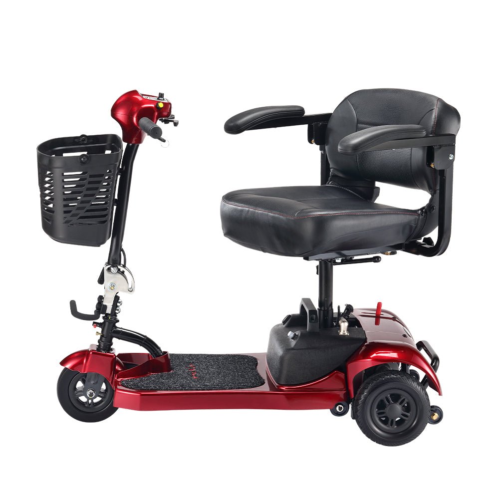 Freerider USA Ascot 3 Premium Electric Lightweight 3-Wheel Mobility Scooter, 325LBS