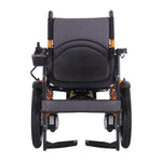 Motivo Heavy-Duty Ultralight All-Terrain Electric Airplane-Approved Foldable Wheelchair, 300LBS