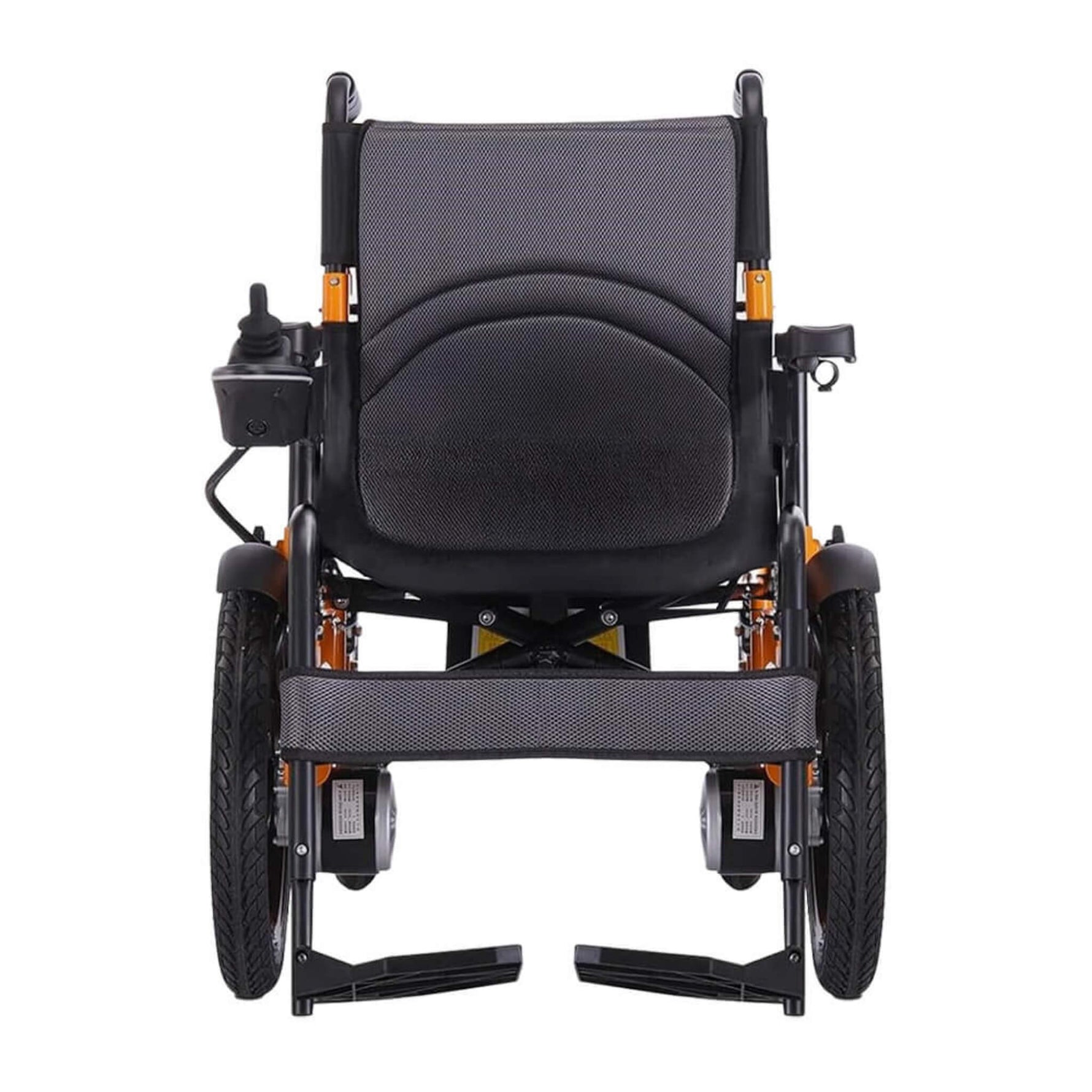 Motivo Heavy-Duty Ultralight All-Terrain Electric Airplane-Approved Foldable Wheelchair, 300LBS