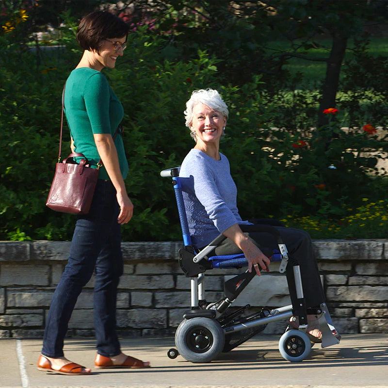 Journey Zinger Folding Power Chair - Zero Turn Radius Demonstration