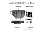 Journey Zinger Folding Power Chair - Seat and Mesh Backrest