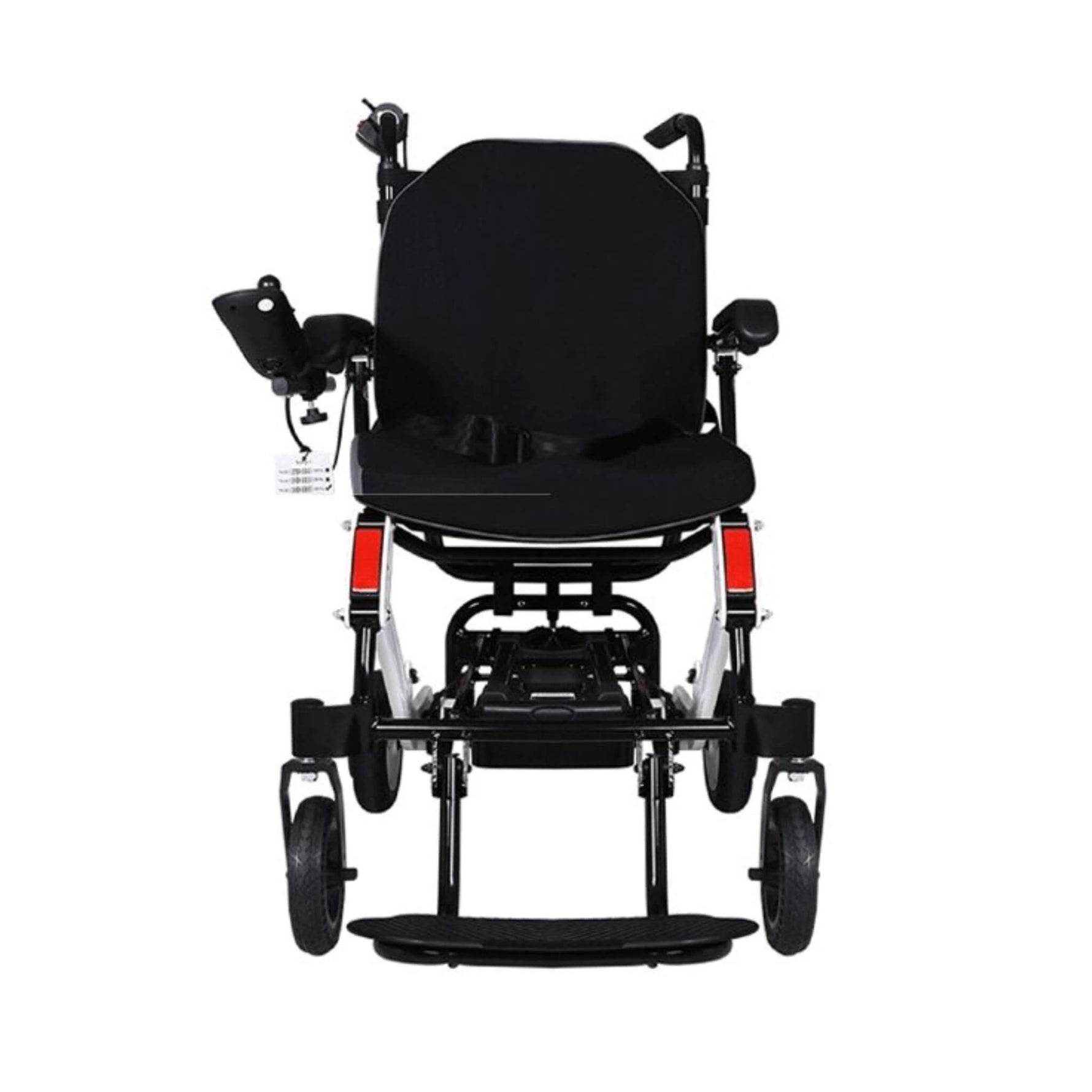 Maidesite 17.5-Inch Wide Seat Lightweight Electric Folding Wheelchair, 500W