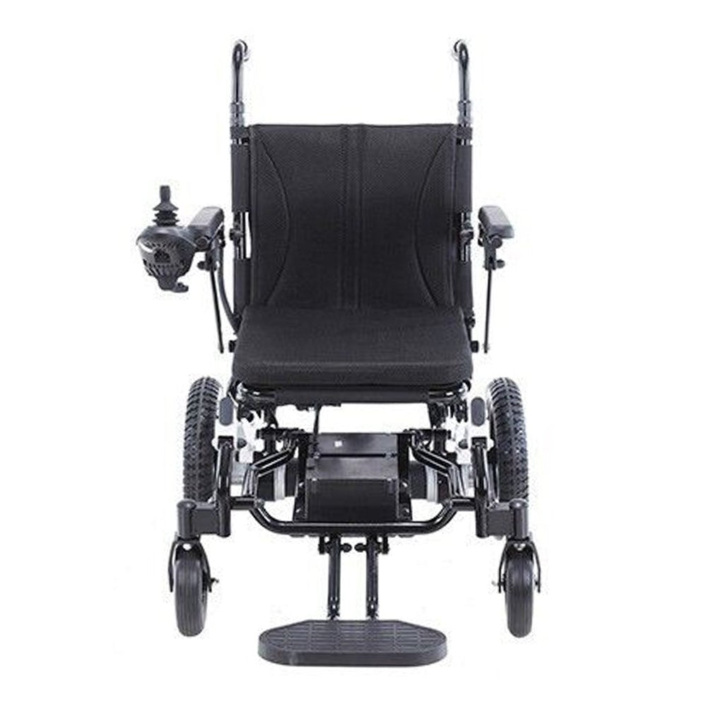 Mate Lightweight Foldable Electric Dual Motor Power Motorized Mobility Wheelchair, 250LBS (SAK79245)