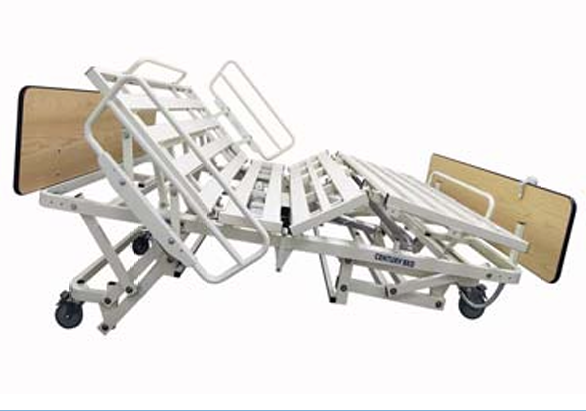 Tuffcare Century Max Bariatric Bed T5200 Side View