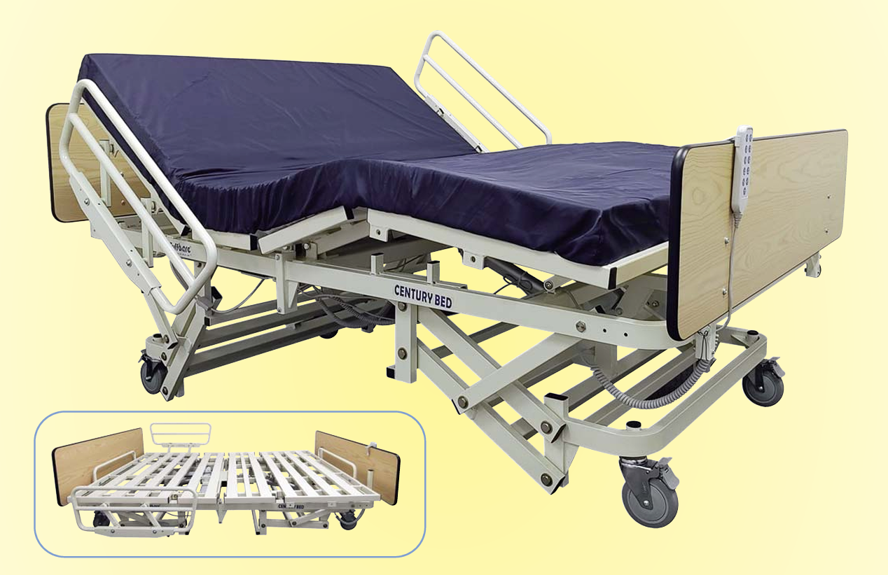 Tuffcare Century Max Bariatric Bed T5200 Detail View