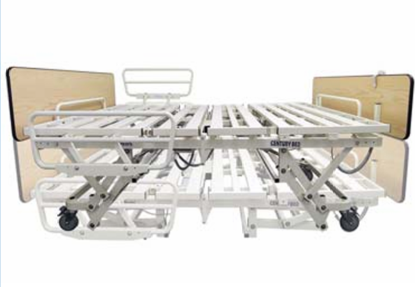 Tuffcare Century Max Bariatric Bed T5200 Angle View