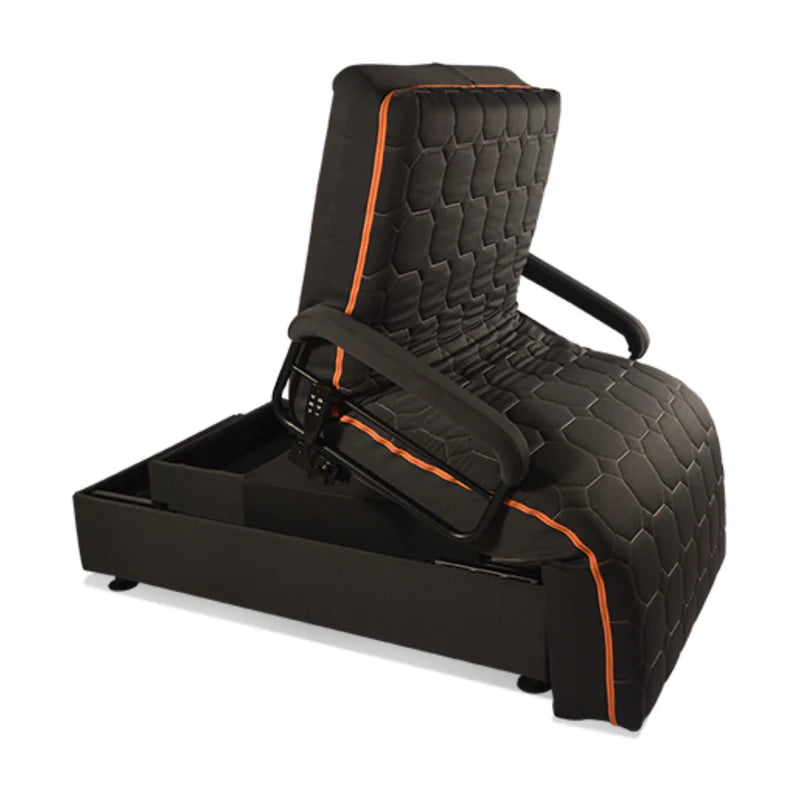 UPBed Standard 4-in-1 Motorized Lift Bed - Charcoal Twin