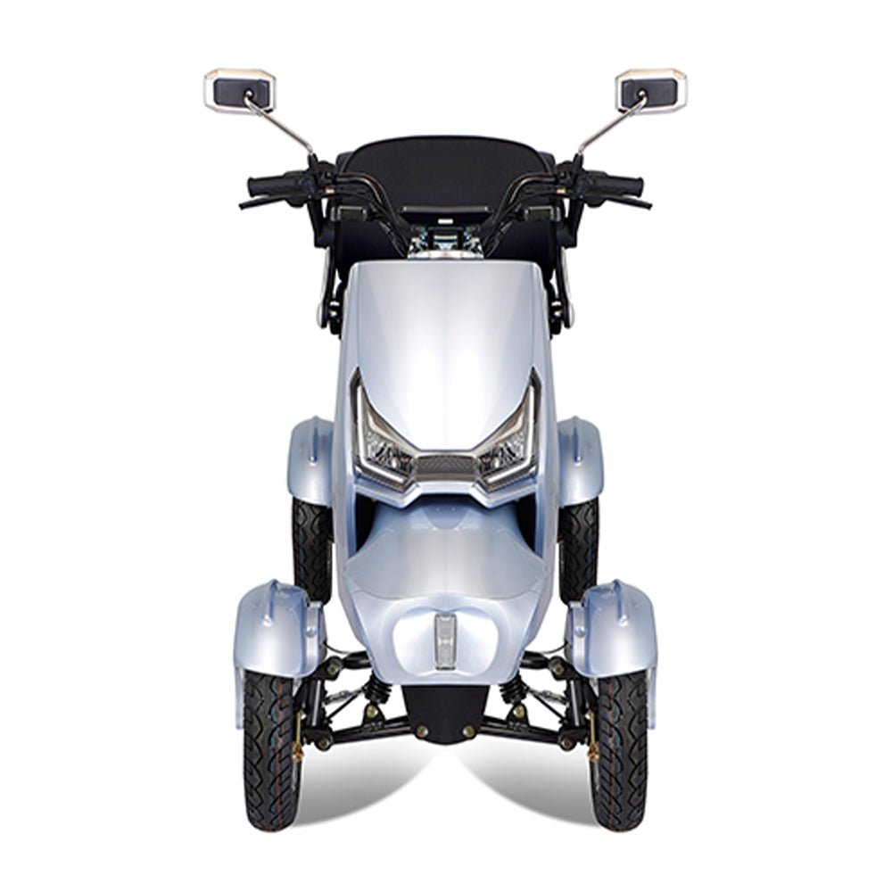 Zvg Heavy-Duty 1000W 60V20AH Four Wheel All-Terrain Travel Mobility Scooter, 440LBS